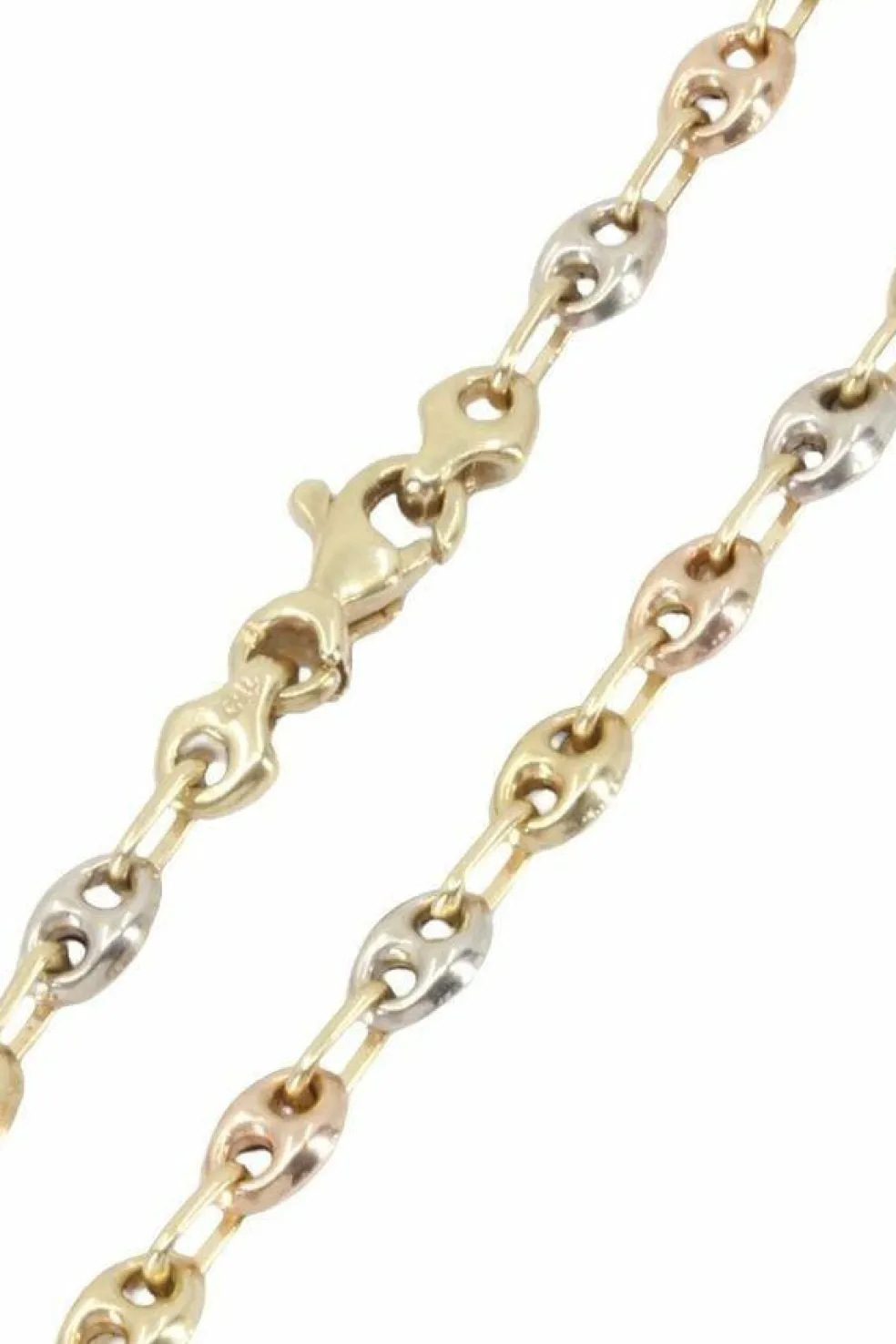 CHAINE MAILLE GRAIN DE CAFÉ 3 ORS