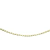 Chaine maille jaseron or jaune