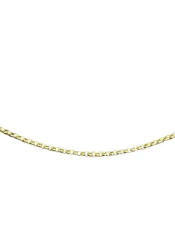 Chaine maille jaseron or jaune