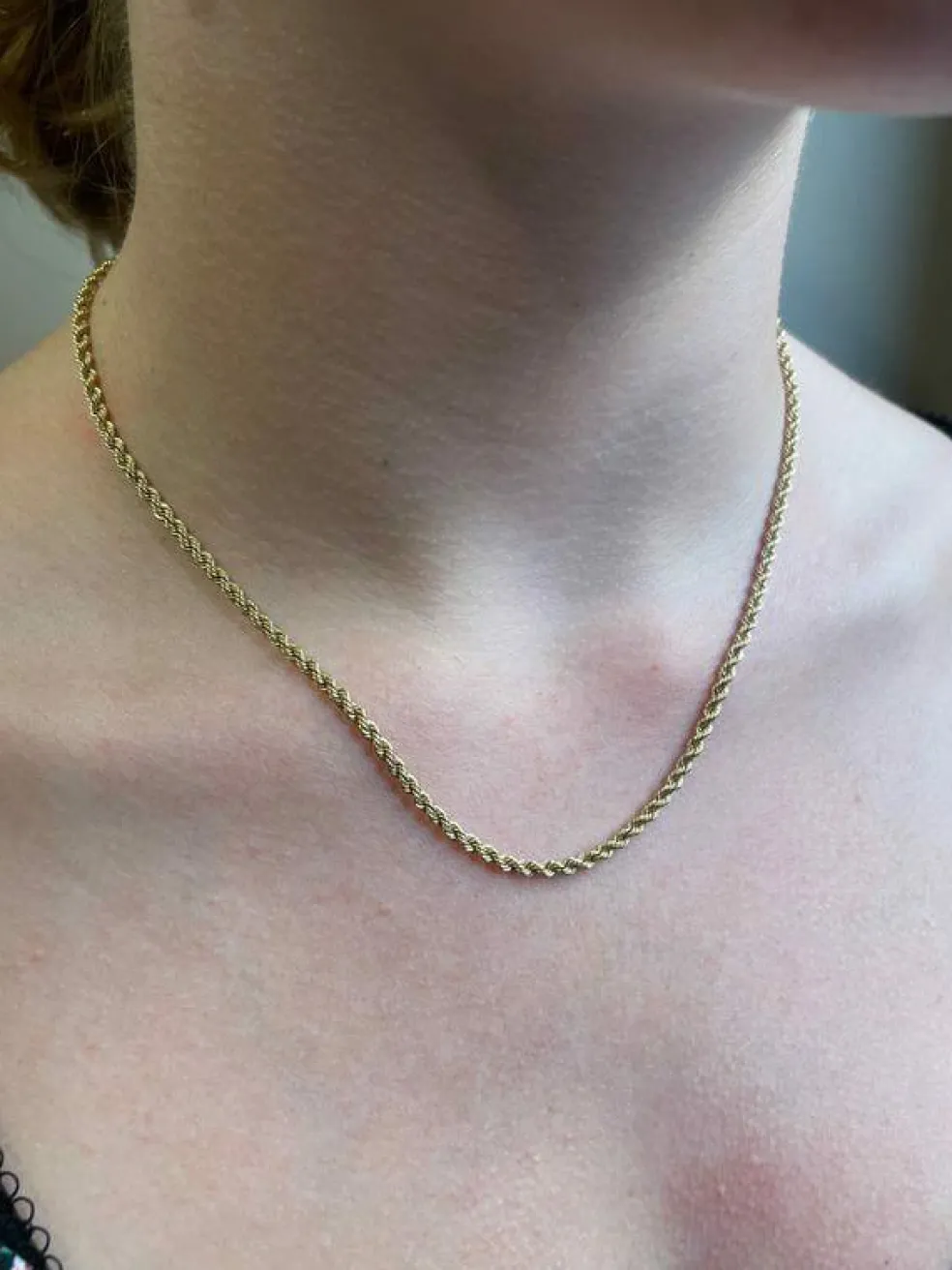 CHAINE MAILLE TORSADÉE