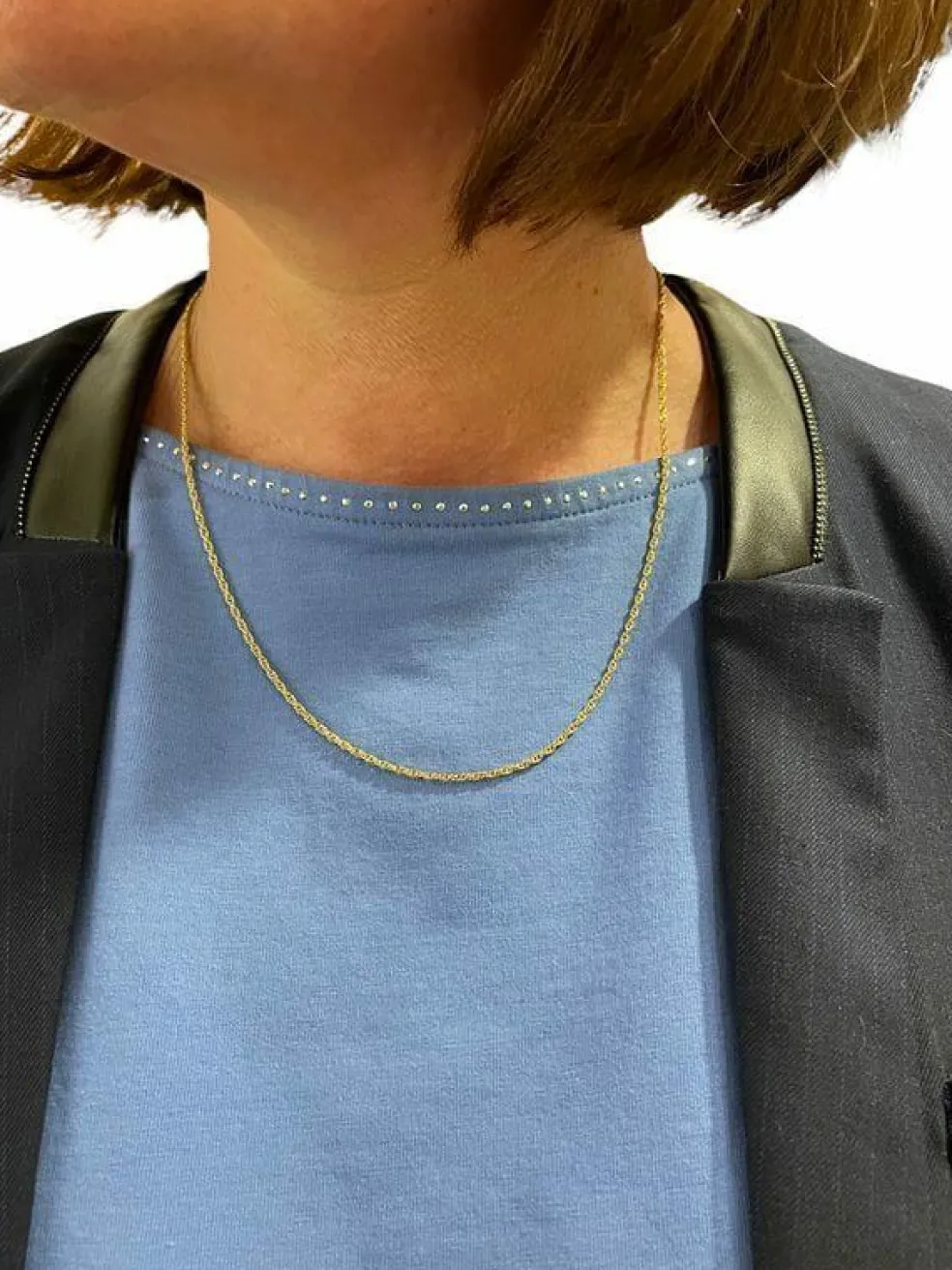 CHAINE MAILLE TORSADÉE