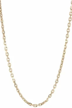 Chaine or jaune maille forçat
