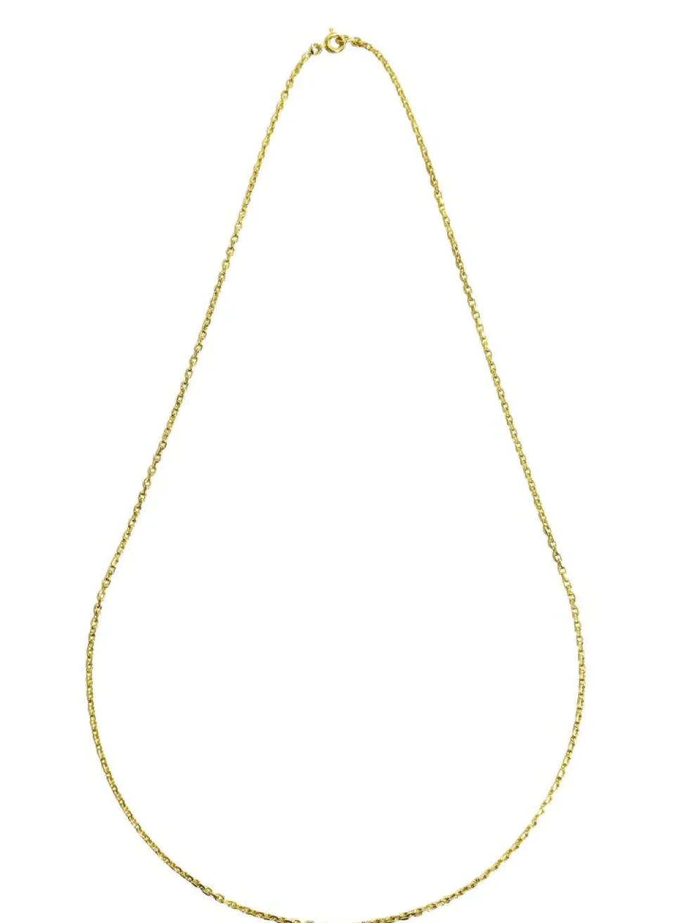 Chaine Or jaune Maille Forçat