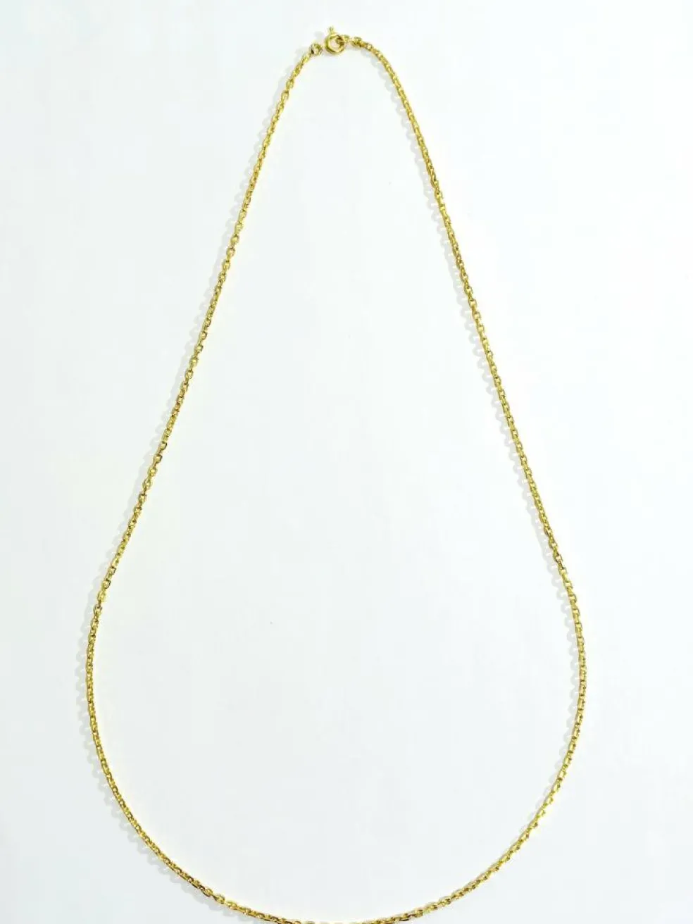 Chaine Or jaune Maille Forçat