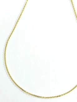 Chaine Or jaune Maille Forçat