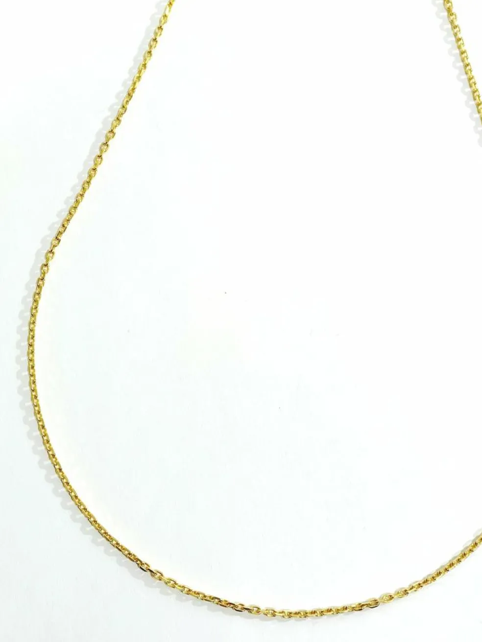 Chaine Or jaune Maille Forçat