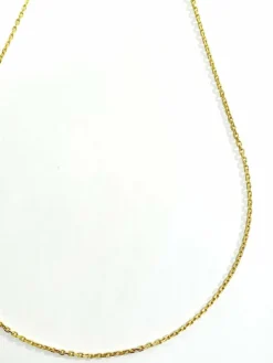 Chaine Or jaune Maille Forçat