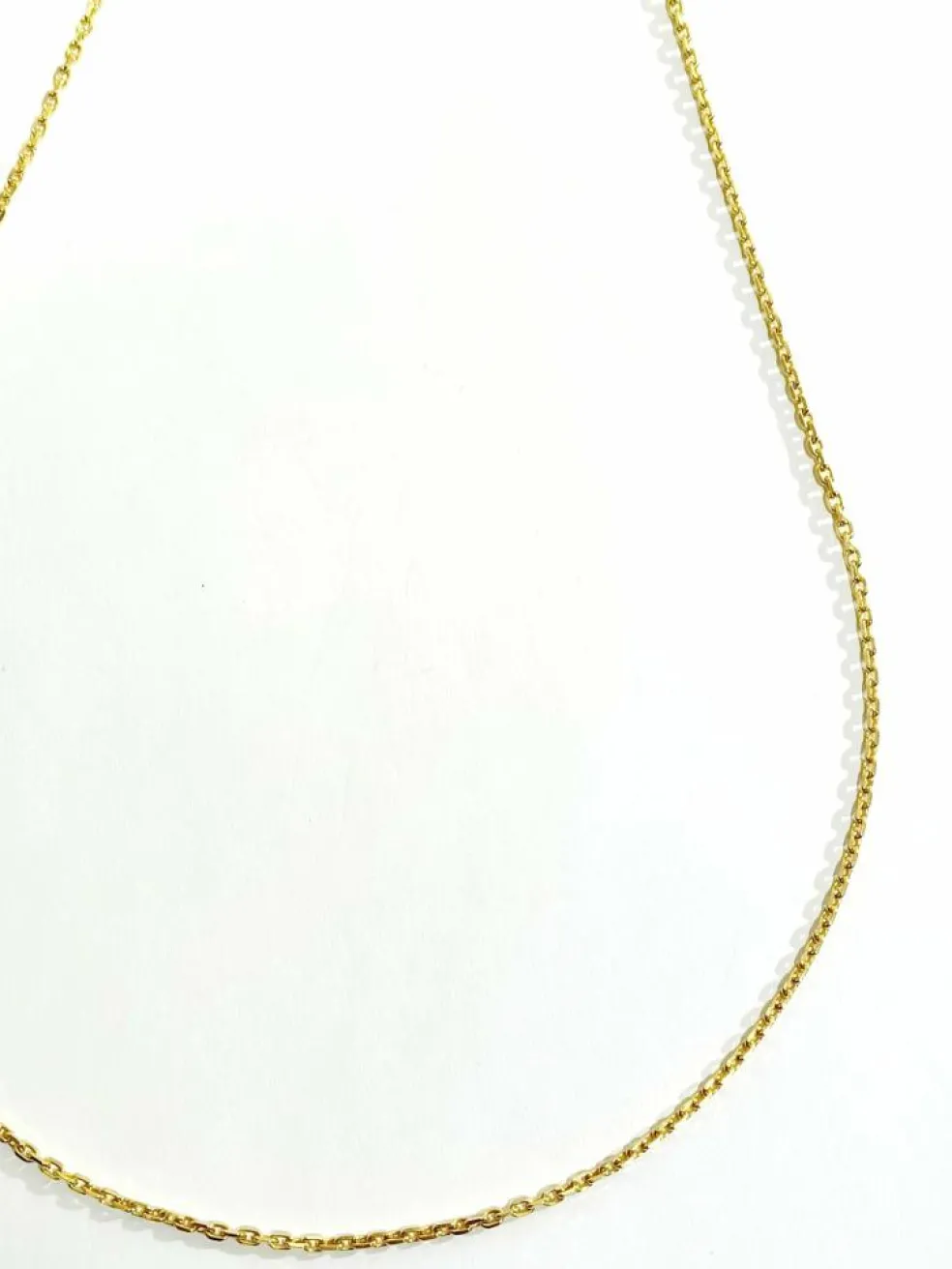 Chaine Or jaune Maille Forçat