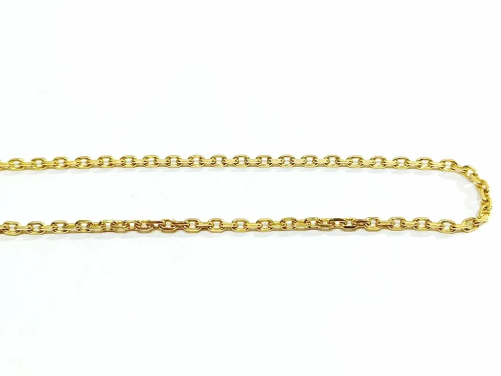 Chaine Or jaune Maille Forçat