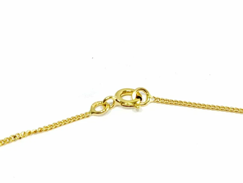 Chaine Or jaune Maille Gourmette