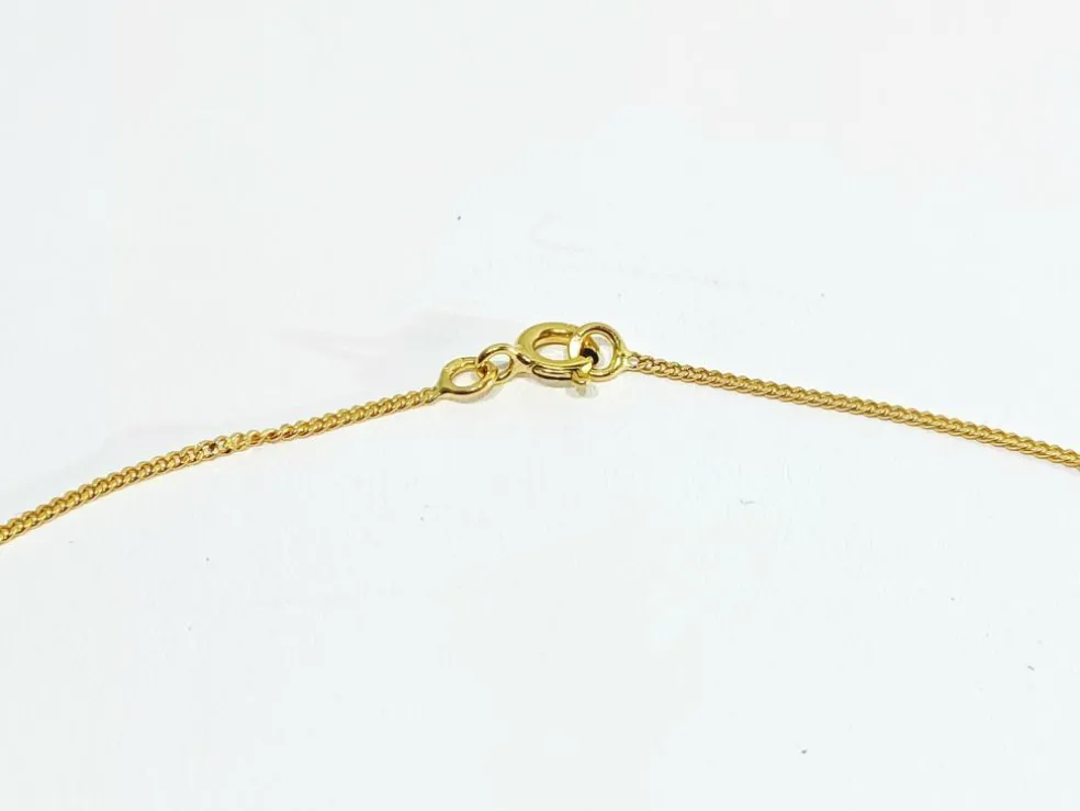 Chaine Or jaune Maille Gourmette