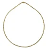 Chaine Or Jaune Maille Marine