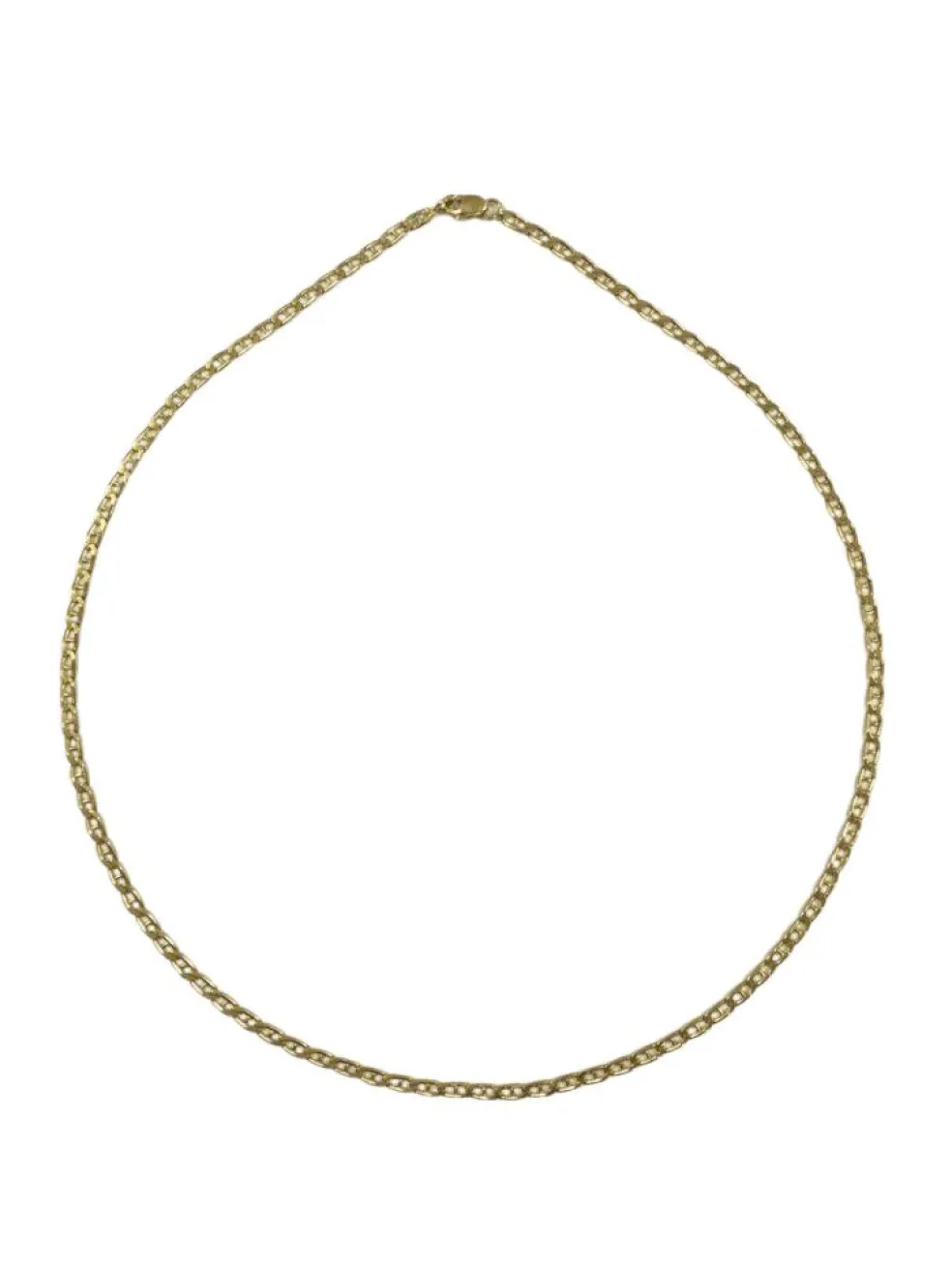 Chaine Or Jaune Maille Marine