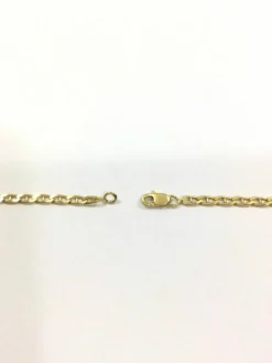 Chaine Or Jaune Maille Marine