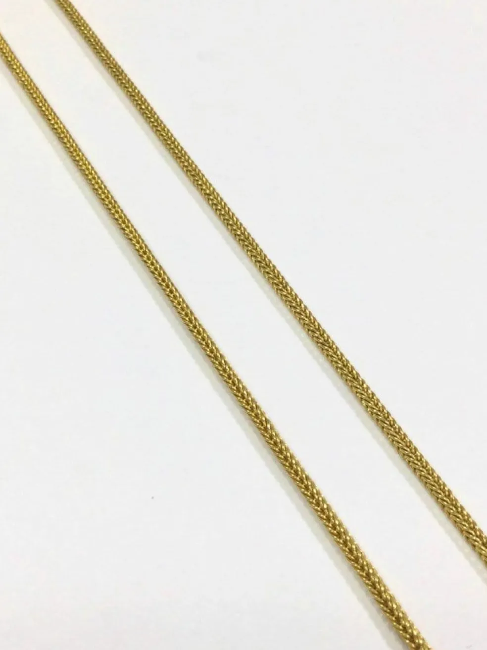 Chaine Or Jaune Maille Palmier