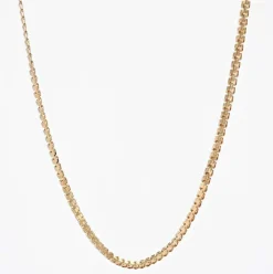 Chaine or jaune maille Y ancienne