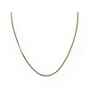 Chaine or maille gourmette 56 cm