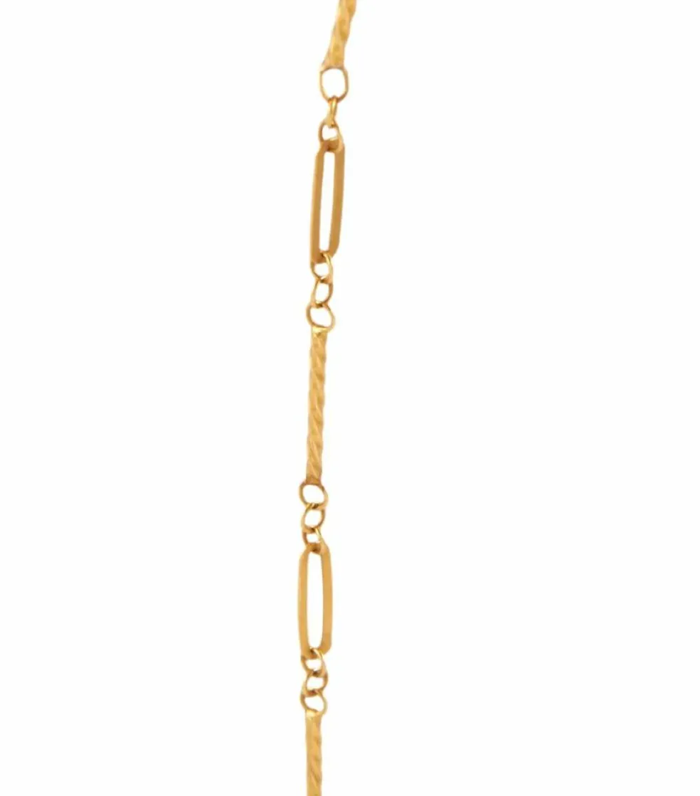 CHAINE VINTAGE JOULA OR