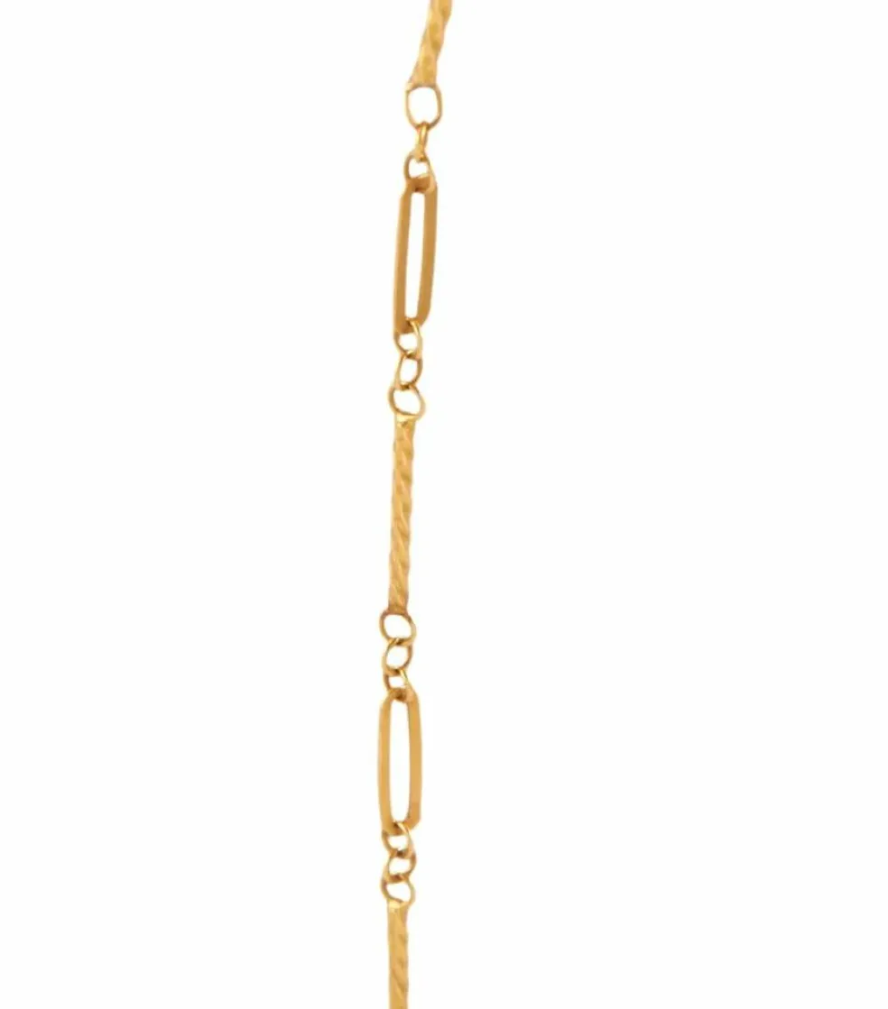 CHAINE VINTAGE JOULA OR
