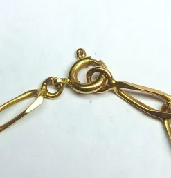 Chaîne en or jaune, maille cheval