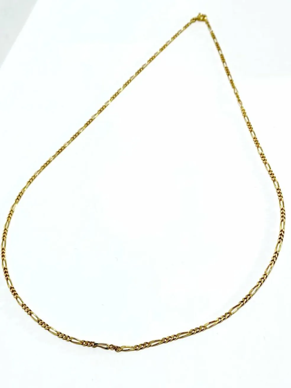 Chaîne en or maille Figaro