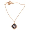 Chaîne et médaille émaillée, années 30
