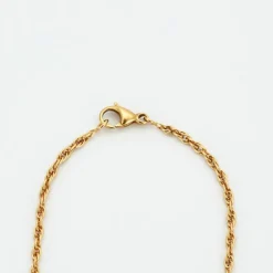 Chaîne et pendentif en or jaune, perle de culture de Tahiti.