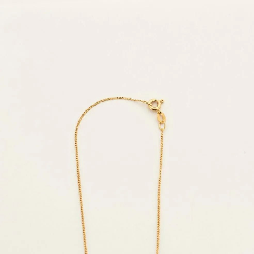 Chaîne et pendentif or, saphir et diamants