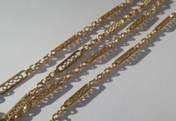 Chaîne giletière collier ancien