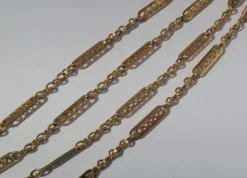 Chaîne giletière collier ancien