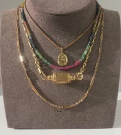 Chaîne giletière collier ancien