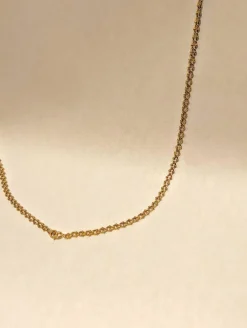 Chaîne maille ancienne en or 18k