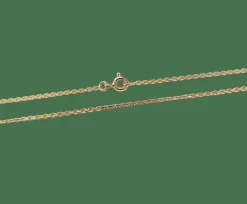 Chaîne maille forçat diamantée