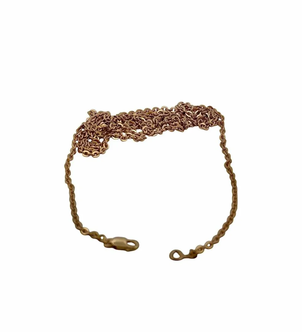 Chaîne maille forçat en or jaune 18 carats