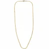 Chaîne Maille Forçat Jaseron or jaune