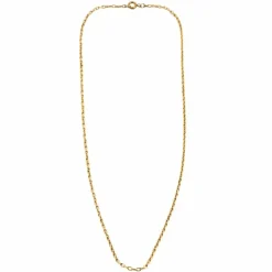 Chaîne Maille Forçat Jaseron or jaune