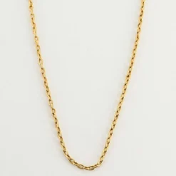 Chaîne Maille Forçat Jaseron or jaune