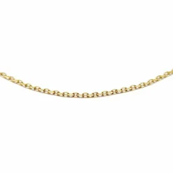 Chaîne maille forçat limée en or jaune
