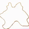 Chaîne maille forçat or jaune