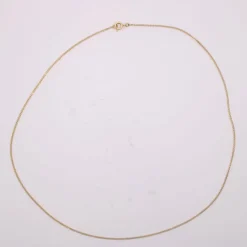 Chaîne maille forçat, or jaune