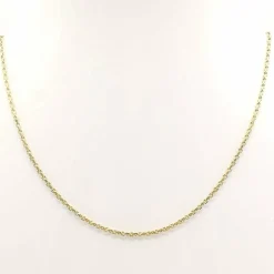 Chaîne maille forçat or jaune