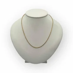 Chaîne maille forçat or jaune