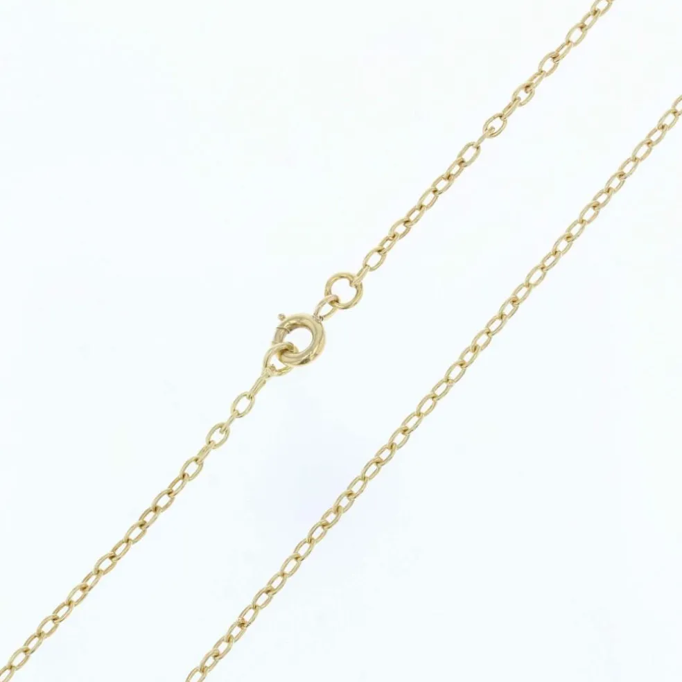 Chaîne maille forçat or jaune