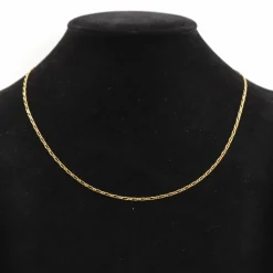 Chaîne maille gourmette alternée limée