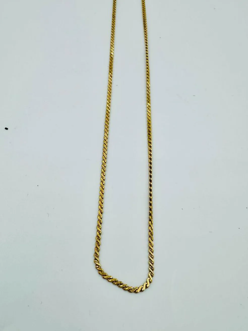 Chaîne or jaune