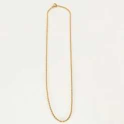 Chaîne or jaune maille forçat Jaseron