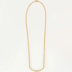 Chaîne or jaune maille forçat