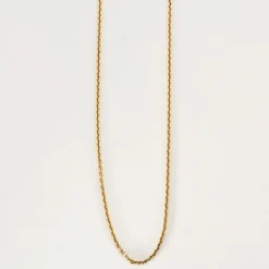 Chaîne or jaune maille forçat Jaseron