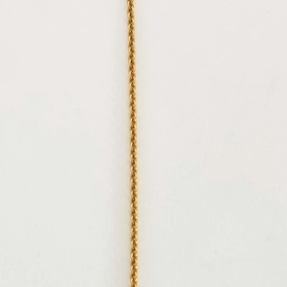 Chaîne or jaune maille forçat