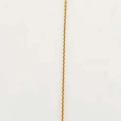 Chaîne or jaune maille forçat Jaseron